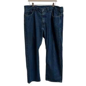 Faded Glory Men's Blue 100% Cotton Straight Relaxed Fit Denim Jeans, Size 38X30